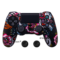 Чохол силіконовий для геймпада PS4 Dualshock 4 Black Dragon