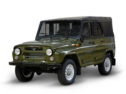 Підкрилки задні УАЗ 469 / УАЗ Командирський, арт. MG39.XX/1, пластик