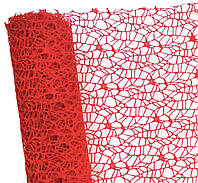 Флористична сітка "Poly Net 1" червоний, (50 см х 5 ярдів)