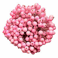 Ягоды в сахаре розовые, 12 мм, 400 шт