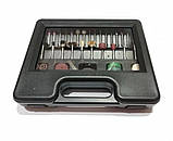 Набір насадок для гравера в пластиковому кейсі (102 предмети), фото 2