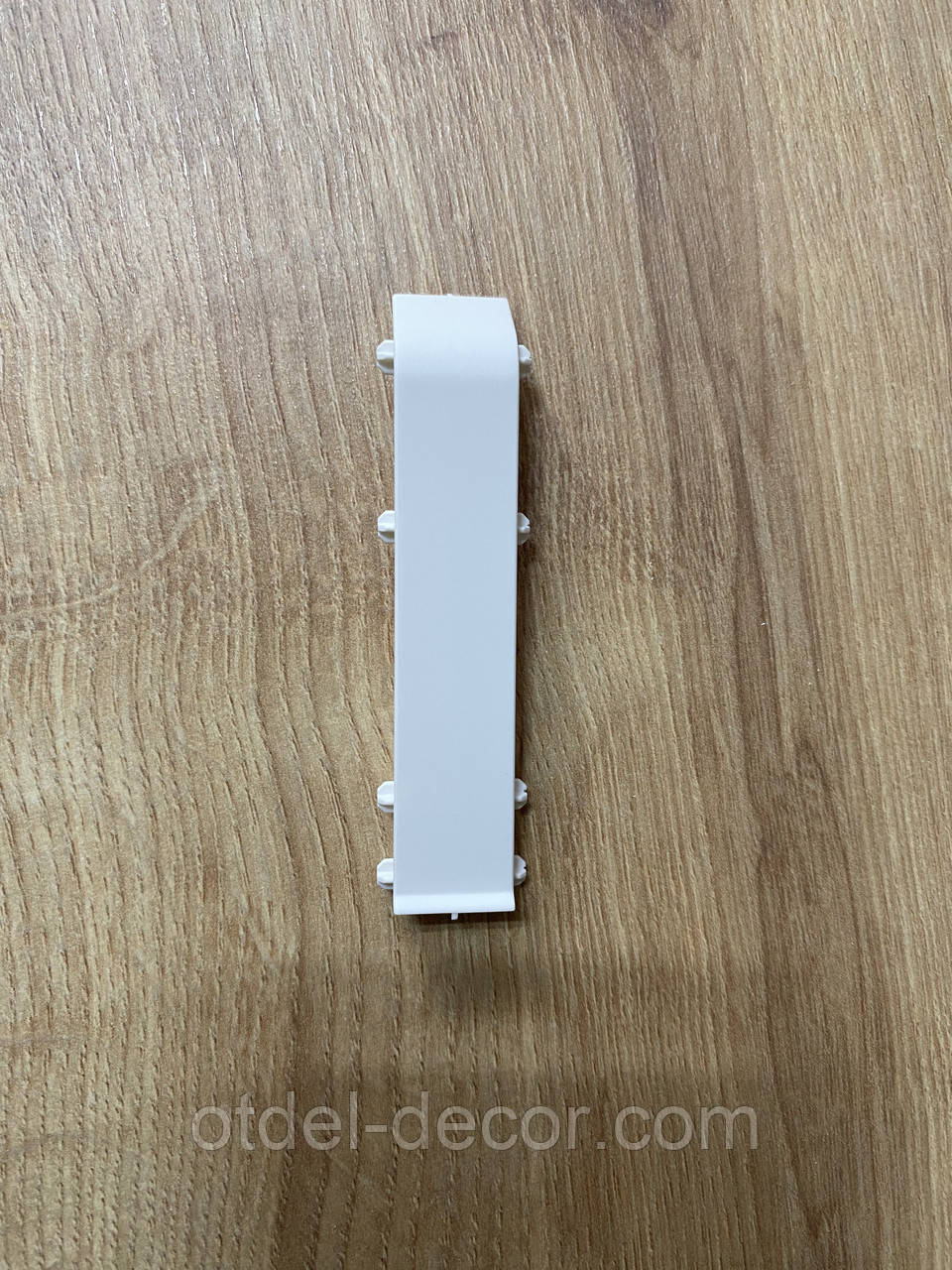 З'єднання до плінтусу Cezar Softline 75*22,5*2200 мм білий мат 089