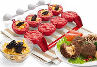 Форма для изготовления мясных фаршированных шариков Stuffed Ball Maker Red