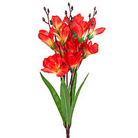 Мистецтво- букет з червоними квітами (44 см)