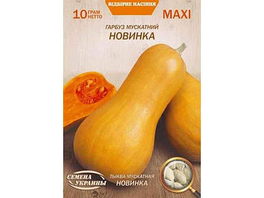 Максі Гарбуз мускатний НОВИНКА 10г (10 пачок насіння) (пс) ТМ НАСІННЯ УКРАЇНИ FG