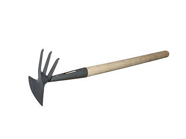 Сапа №5 (цільношт.) (з тулейкою) (п) сіра з руч. дер. ТМ ВОДОЛІЙ-ЯП FG