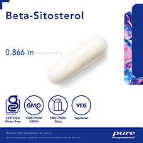 Комплекс для здоров'я передміхурової залози Pure Encapsulations Beta-Sitosterol 270 кап. BX330, фото 4