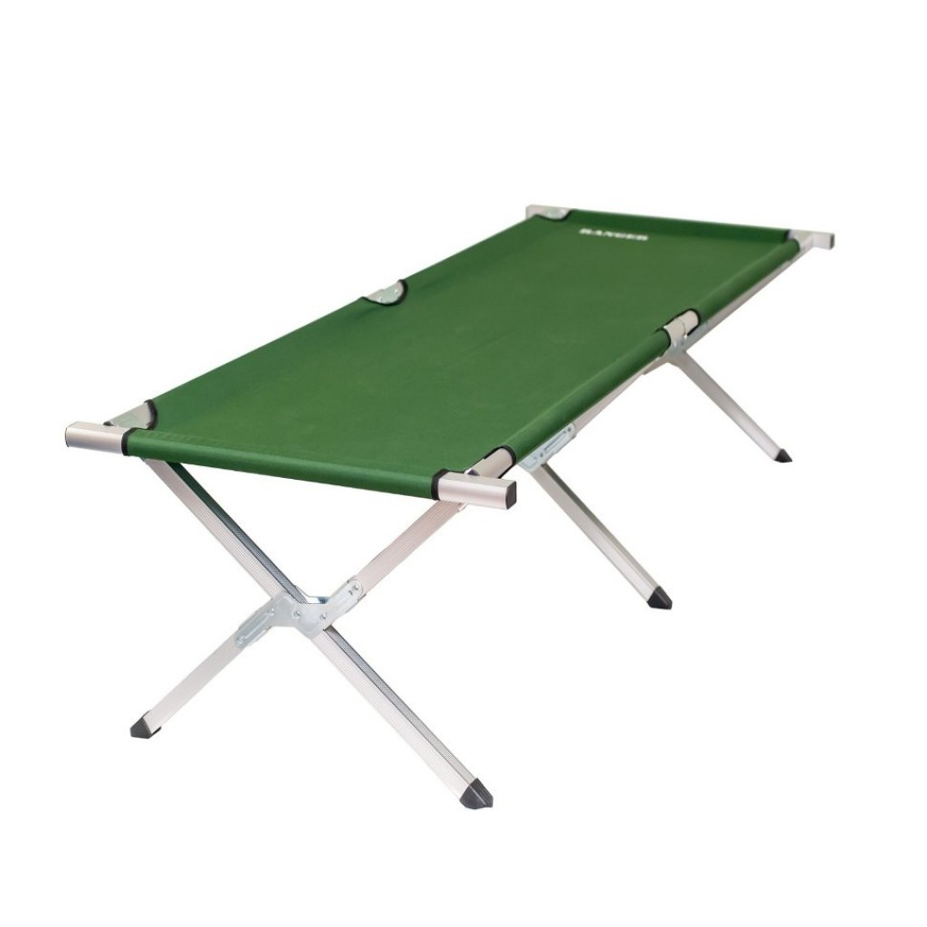 Розкладачка туристична Bonoro зелена (90000007), фото 1