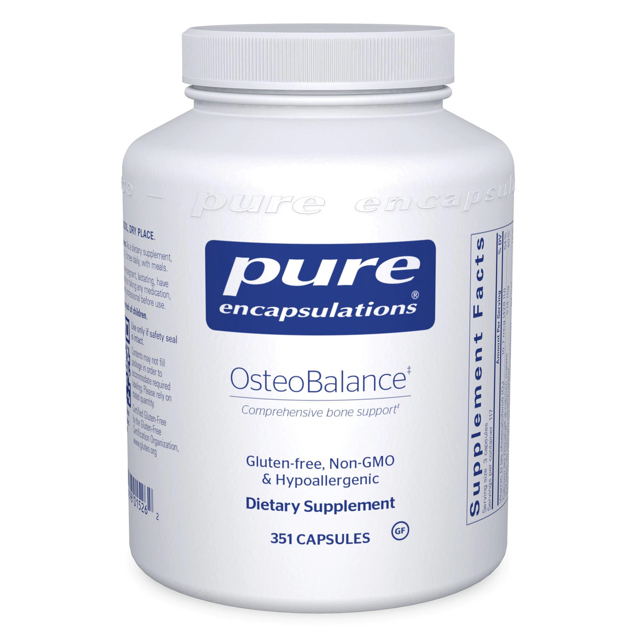 Pure Encapsulations OsteoBalance / Остеоббалан формула підтримки кісток 351 капсул BX915