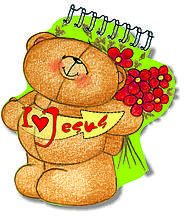 Блокнот фігурний "I love Jesus"