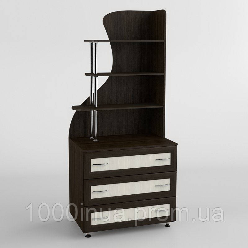 Комод с Надстройкой Тиса Мебель К-183р Венге Дуб Молочный TS, Код ...