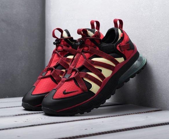 Nike air max 270 black best sale university red