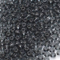 Бісер Peciosa Для біжутерії розмір 2 / 40010 Прозорий сірий Упаковка 5 грам