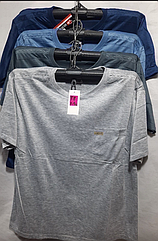 Чоловіча котонова футболка НОРМА T8-23 (в уп. різні розміри та забарвлення) вир-во В'єтнам.