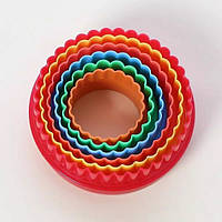 Набір пластикових вирубок "Коло" YK-011 арт. 822-20-1