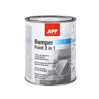 APP Краска бамперная Bumper Paint, черная1.0l (020801)