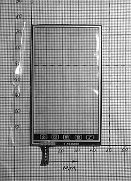 Тачскрин X6 YL1039AB0 W 44*76 мм (No2226)