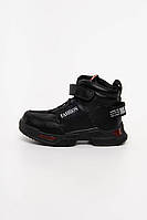 Ботинки для мальчика цвет черный ЦБ-00213215