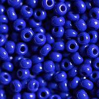 Бісер Peciosa Для біжутерії 4050 / 33050 розмір 4 Натуральний яскраво-синій 5 грам