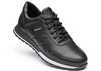 Кожаные мужские кроссовки