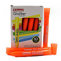 Маркер светоотделитель Luxor Gliter fluorescent 1-3,5мм оранжевый