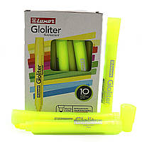Маркер светоотделитель Luxor Gliter fluorescent 1-3,5мм желтый