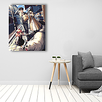 Интерьерная картина-постер на стену Аниме Семья шпиона 30*20 Оригами OP 5134 Маленькая