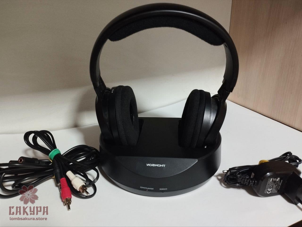 Навушники бездротові Thomson WHP3001BK Black