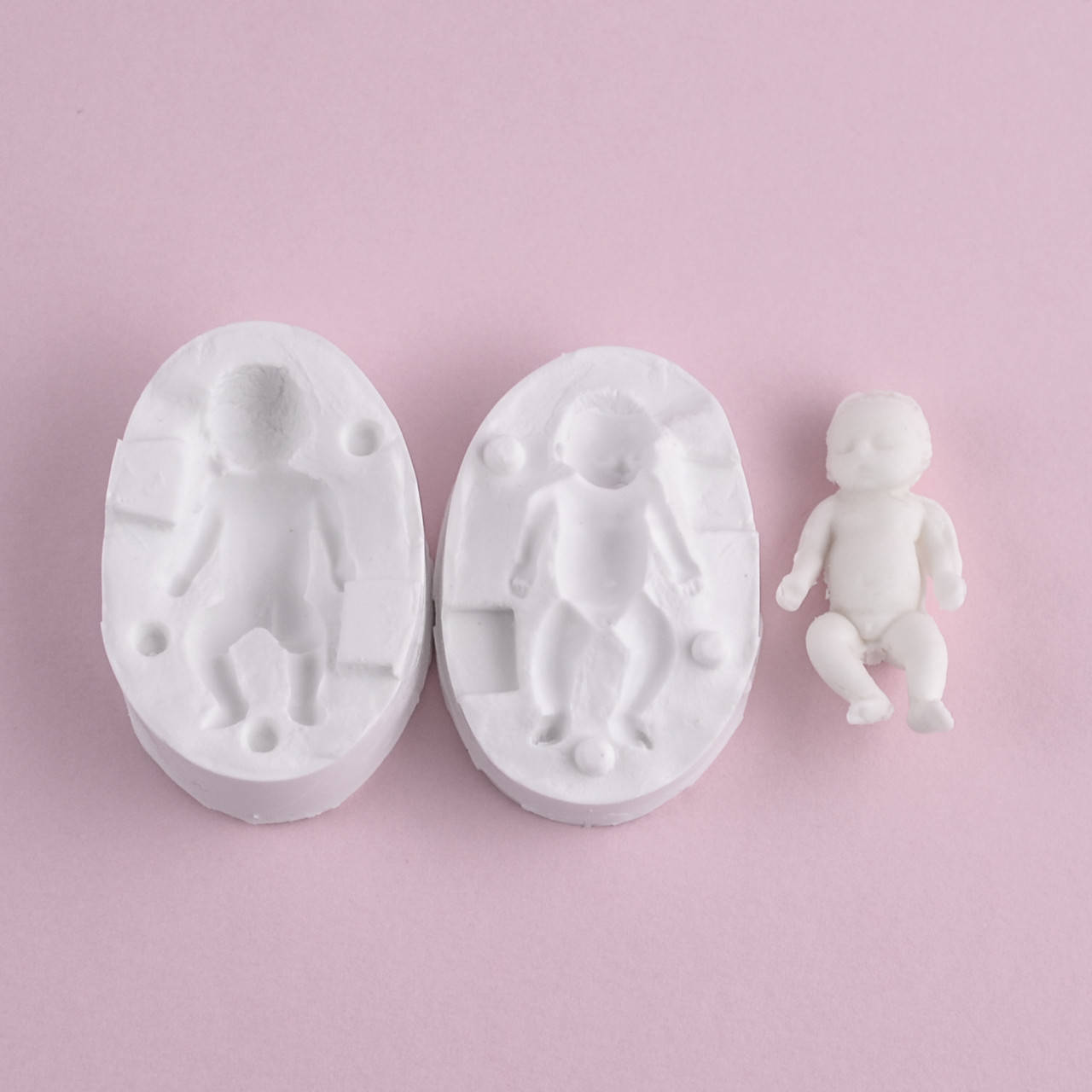 

Силиконовый молд 3D ребенок 3.5х5.0 см