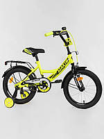 Детский двухколесный велосипед 16" дюймов цвет желтый ЦБ-00213406