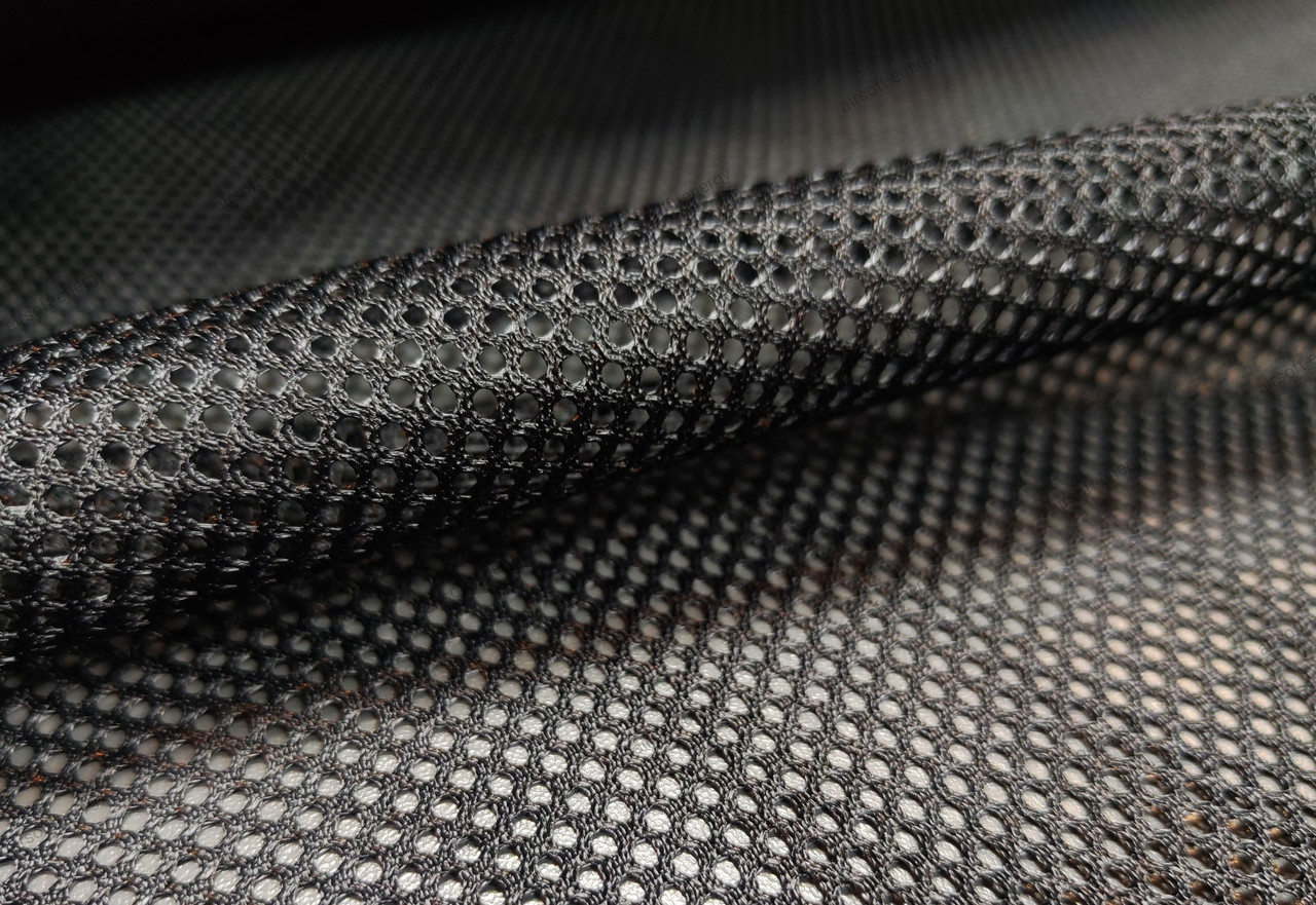 Тканина сітка 170 г Чорна щільна, фото 1