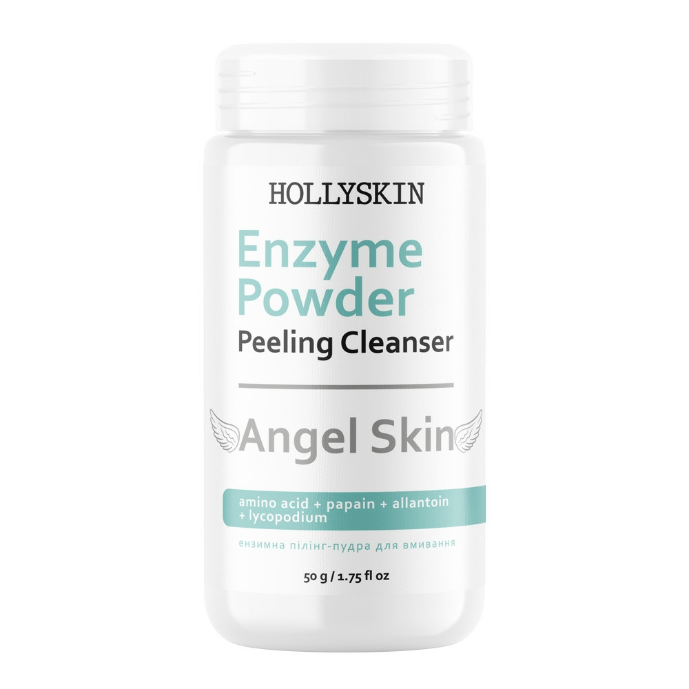 Ензимна пілінг-пудра для обличчя HOLLYSKIN Enzyme Powder Peeling Cleanser Angel Skin 50 г