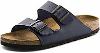 10-10.5 Navy Birko-flor Женские сандалии Birkenstock Madrid Birko-Flor