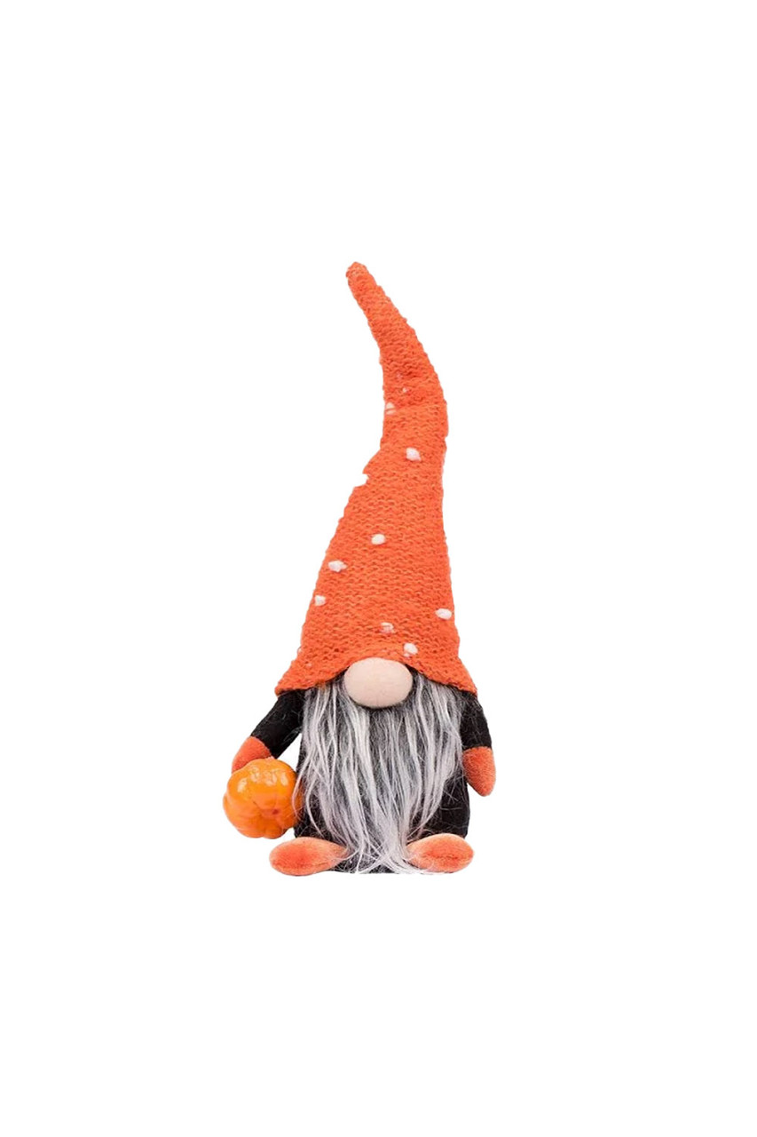 М'яка іграшка на Хелловін «Гном з гарбузом» колір різнокольоровий ЦБ-00202592