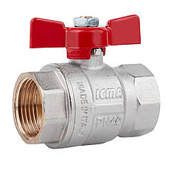 Кран кульовий ICMA 349 1" вн-вн PN40бар 87349AF11