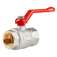 Кран кульовий ICMA 350 1" вн-вн PN40бар 87350AF11