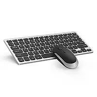 Беспроводная клавиатура и мышь, Jelly Comb KUT019 2.4G Ultra Slim Compact Wireless Keyboard Mouse Set Combo