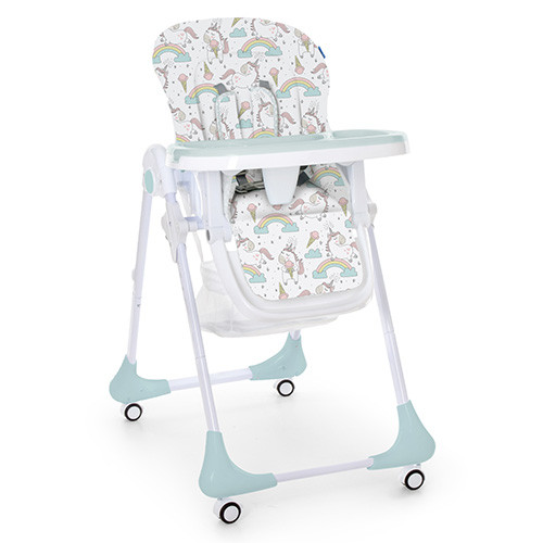 Стільчик для годування Bambi M 3233, Unicorn Mint