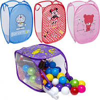 Від 2 шт. Кошик-сітка для іграшок або білизни з картинкою маленька 10-76  купити дешево оптом в інтернет-магазині