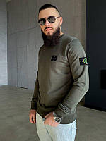 Світшот чоловічий хакі Stone Island