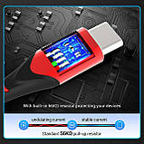 Кабель Vention USB Type C Нейлонова оплітка USB A - USB C 3A/18W 1 м Червоний CODRF, фото 8