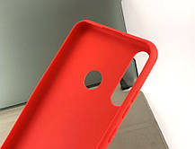 Чохол на Huawei Y6P накладка бампер SMTT силіконовий червоний, фото 4