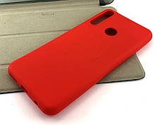 Чохол на Huawei Y6P накладка бампер SMTT силіконовий червоний, фото 3