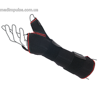 Шина на променево-зап'ястковий суглоб із фіксацією пальця ReMed R8303 чорний, сірий