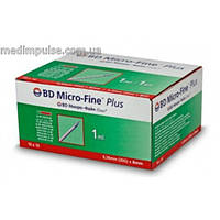 Шприци BD Micro-Fine Plus 1 мл U-40 30G 8mm, 10 шт/уп