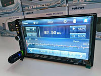 Универсальная автомагнитола 2din 7018B с пультом управления. Сенсорная авто магнитола с Bluetooth USB FM 7 дюй