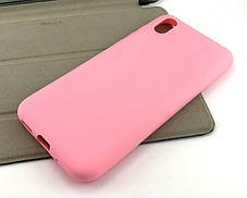 Чохол на Huawei Y5 2019 накладка SMTT бампер силіконовий рожевий, фото 3