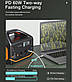 Зарядна станція повербанк 220V 1000W 999Wh 270000mAh Bilitong DW010, фото 5