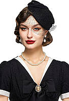 Black BABEYOND шапки чародей для женщин - шляпы чаепития чародей Кентукки повязка на голову фетровая шляп
