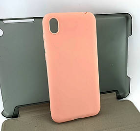 Чохол на Huawei Y5 2019 накладка SMTT бампер силіконовий рожевий